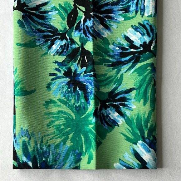 Banana Republic Avery Straight Fit Floral Ankle Pant Size 8 Petite Tropical New - Picture 7 of 14